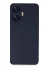 Realme C55 Kılıf Nano içi Kadife Silikon - Mor