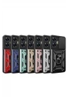 Realme C55 Kılıf Pars Lens Yüzüklü Silikon - Siyah