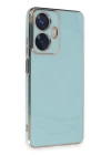 Realme C55 Kılıf Volet Silikon - Açık Yeşil
