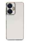 Realme C55 Kılıf Volet Silikon - Beyaz