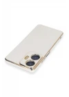 Realme C55 Kılıf Volet Silikon - Beyaz