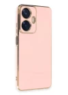 Realme C55 Kılıf Volet Silikon - Pembe