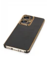 Realme C55 Kılıf Volet Silikon - Siyah