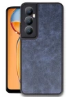 Realme C65 Kılıf Aras Deri Kapak - Lacivert