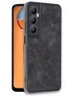 Realme C65 Kılıf Aras Deri Kapak - Siyah