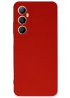Realme C65 Kılıf First Silikon - Kırmızı