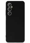 Realme C65 Kılıf First Silikon - Siyah