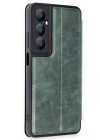 Realme C65 Kılıf Flip Cover - Koyu Yeşil