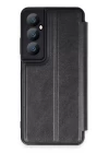 Realme C65 Kılıf Flip Cover - Siyah