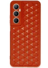 Realme C65 Kılıf Petek Silikon Kapak - Kırmızı