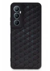 Realme C65 Kılıf Petek Silikon Kapak - Siyah