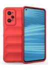 Realme GT2 5G Kılıf Optimum Silikon - Kırmızı