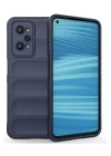 Realme GT2 5G Kılıf Optimum Silikon - Lacivert