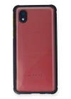 Samsung Galaxy A01 Core Kılıf Miami Şeffaf Silikon - Lacivert