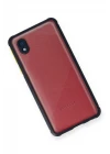 Samsung Galaxy A01 Core Kılıf Miami Şeffaf Silikon - Lacivert