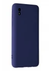 Samsung Galaxy A01 Core Kılıf Nano içi Kadife Silikon - Lacivert