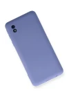 Samsung Galaxy A01 Core Kılıf Nano içi Kadife Silikon - Lila
