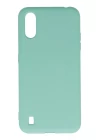 Samsung Galaxy A01 Kılıf Nano içi Kadife Silikon - Turkuaz