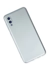 Samsung Galaxy A02 Kılıf Nano içi Kadife Silikon - Sky Blue