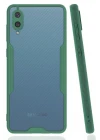 Samsung Galaxy A02 Kılıf Platin Silikon - Yeşil