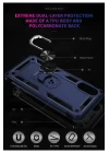 Samsung Galaxy A02 Kılıf Sofya Yüzüklü Silikon Kapak - Lacivert