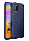 Samsung Galaxy A02S Kılıf Auto Focus Kapak - Lacivert