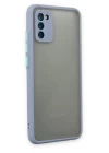 Samsung Galaxy A02S Kılıf Montreal Silikon Kapak - Gri