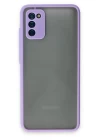Samsung Galaxy A02S Kılıf Montreal Silikon Kapak - Mor