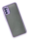 Samsung Galaxy A02S Kılıf Montreal Silikon Kapak - Mor