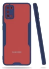 Samsung Galaxy A02S Kılıf Platin Silikon - Lacivert