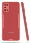 Samsung Galaxy A02S Kılıf Platin Silikon - Pembe