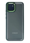Samsung Galaxy A03 Kılıf Dora Kapak - Haki Yeşil