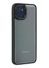 Samsung Galaxy A03 Kılıf Dora Kapak - Siyah