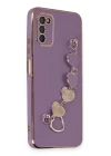 Samsung Galaxy A03S Kılıf Esila Silikon - Mor