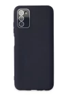 Samsung Galaxy A03S Kılıf Lansman Glass Kapak - Lacivert