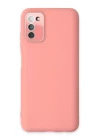 Samsung Galaxy A03S Kılıf Lansman Glass Kapak - Pembe