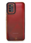 Samsung Galaxy A03S Kılıf Liva Lens Silikon - Mavi