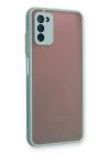 Samsung Galaxy A03S Kılıf Montreal Silikon Kapak - Turkuaz