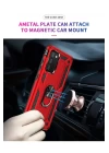 Samsung Galaxy A03S Kılıf Sofya Yüzüklü Silikon Kapak - Kırmızı