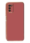 Samsung Galaxy A03S Kılıf Volet Silikon - Kırmızı
