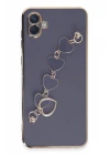 Samsung Galaxy A04 Kılıf Esila Silikon - Gri
