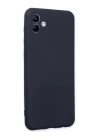 Samsung Galaxy A04E Kılıf First Silikon - Lacivert