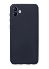 Samsung Galaxy A04E Kılıf First Silikon - Lacivert
