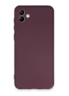 Samsung Galaxy A04E Kılıf First Silikon - Mor