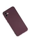 Samsung Galaxy A04E Kılıf First Silikon - Mor