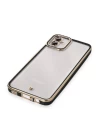 Samsung Galaxy A04E Kılıf Liva Lens Silikon - Siyah