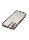 Samsung Galaxy A04E Kılıf Liva Lens Silikon - Siyah