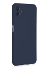 Samsung Galaxy A04E Kılıf Nano içi Kadife Silikon - Lacivert