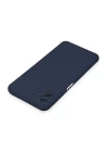 Samsung Galaxy A04E Kılıf Nano içi Kadife Silikon - Lacivert