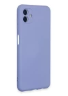 Samsung Galaxy A04E Kılıf Nano içi Kadife Silikon - Lila